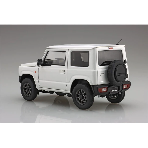 Fujimi C-NX-18 06634 1/24 Ölçek, Suzuki Jimny JB64 (XC/Pure White), Cip Plastik Model Kiti - Resim 3