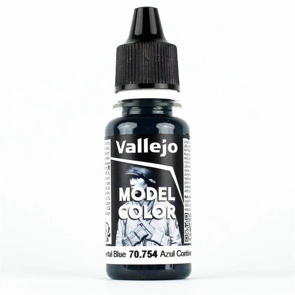 Vallejo 70754 18 ml. (073) Continental Blue, Model Color Serisi Model Boyası ürün görseli