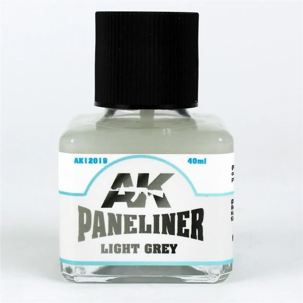 AK 12019 40 ml. Paneliner, Açık Gri, Enamel Boya ürün görseli