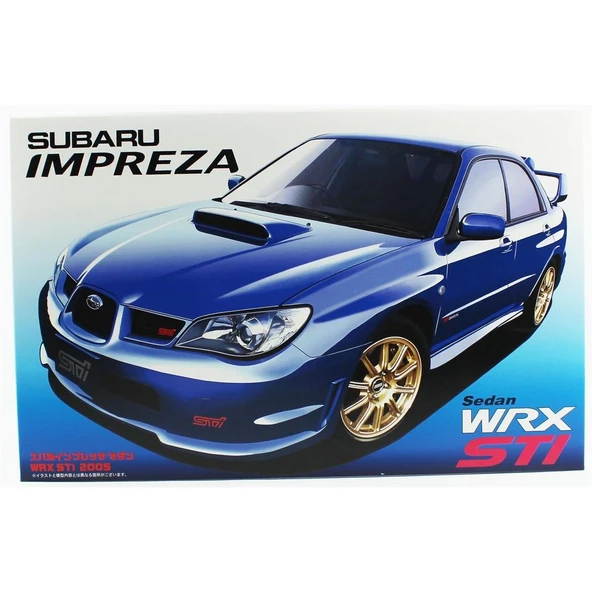 Fujimi ID-83 03669 1/24 Ölçek, Subaru (GH-GDB) New Impreza Sedan WRX STi, Otomobil Plastik Model Kiti ürün görseli