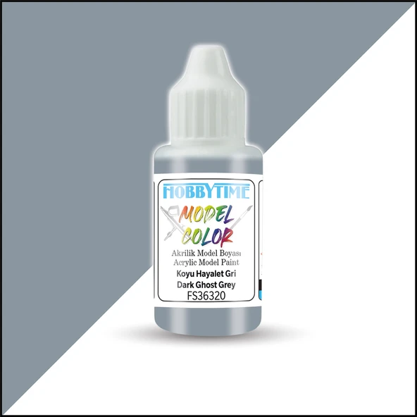 Hobbytime 413 18 ml. FS36320, Koyu Hayalet Gri (Dark Ghost Grey), Akrilik Model Boyası ürün görseli