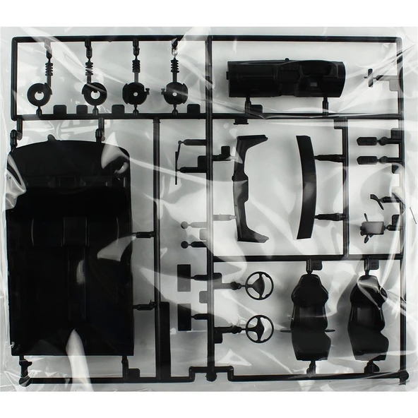 Fujimi ID-307 04762 1/24 Ölçek, Mitsubishi Advan-Piaa Lancer Evolution VII, Yarış AracıPlastik Model Kiti - Resim 2