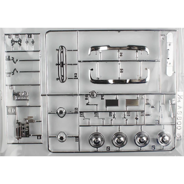 Fujimi ID-309 04764 1/24 Ölçek, Honda S800M, Otomobil Plastik Model Kiti - Resim 2