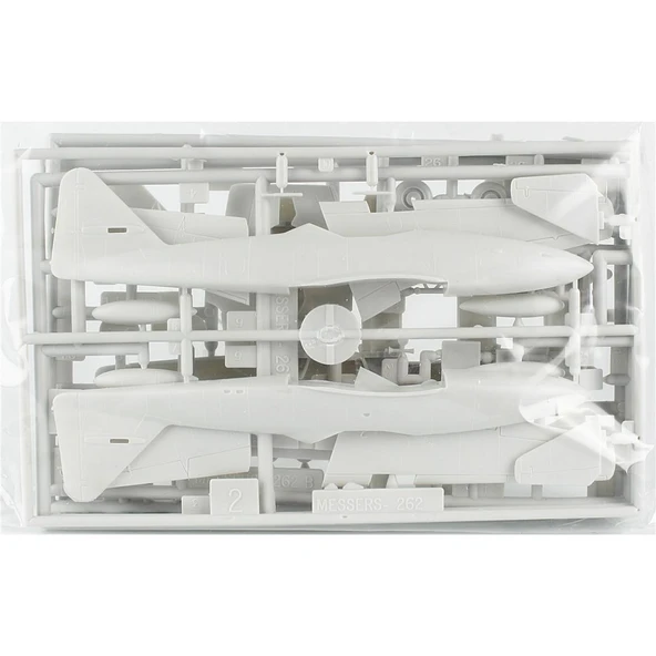 Mistercraft E060 1/72 Me-262-1A  (Schwalbe) Savaş Uçağı Plastik Model Kiti - 2