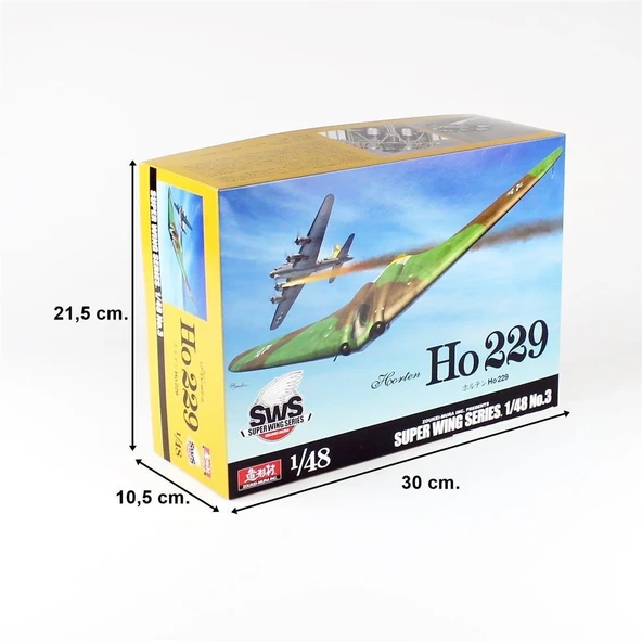 SWS 48-03 1/48 Ölçek, Horten Ho 229 Savaş Uçağı, Plastik Model kiti - Resim 5