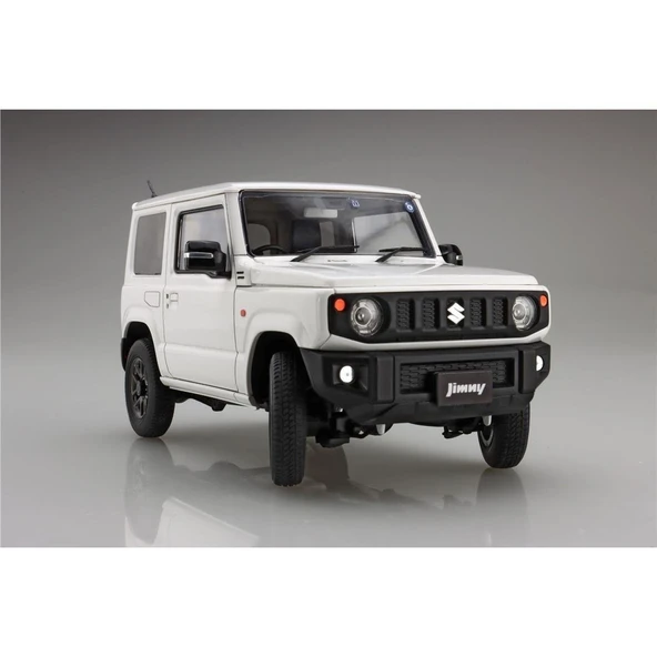 Fujimi C-NX-18 06634 1/24 Ölçek, Suzuki Jimny JB64 (XC/Pure White), Cip Plastik Model Kiti - Resim 2