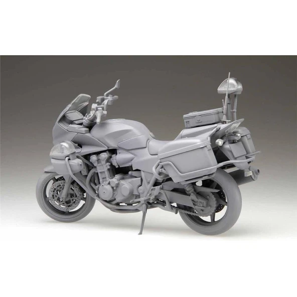 Fujimi Bike-No14 14166 1/12 Ölçek, CB1300P Polis Motorsikleti Plastik Model Kiti - Resim 3