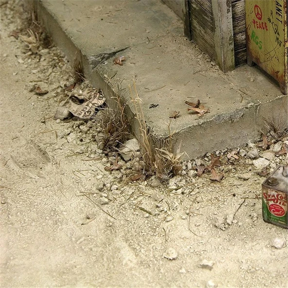 AK 8021 250 ml. Hafif Toprak, Akrilik, Diorama Serisi Zemin Dokusu - Resim 2