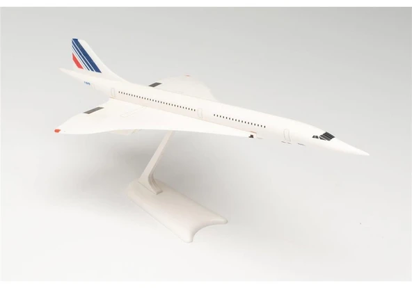 Herpa 605816-001 1/250 Ölçek, Air France Concorde - F-BVFB, Sergilemeye Hazır Model Yolcu Uçağı - Resim 3