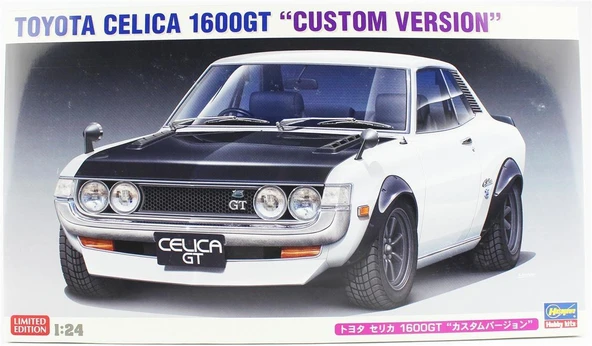 Hasegawa 20672 1/24 Ölçek, Toyota Celica 1600GT (Custom Version), (Limited Edition) Otomobil Plastik Model Kiti ürün görseli