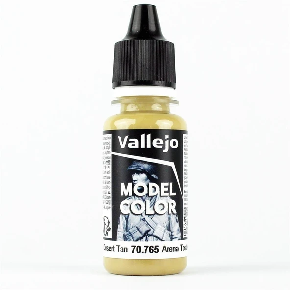 Vallejo 70765 18 ml. (140) Desert Tan, Model Color Serisi Model Boyası ürün görseli
