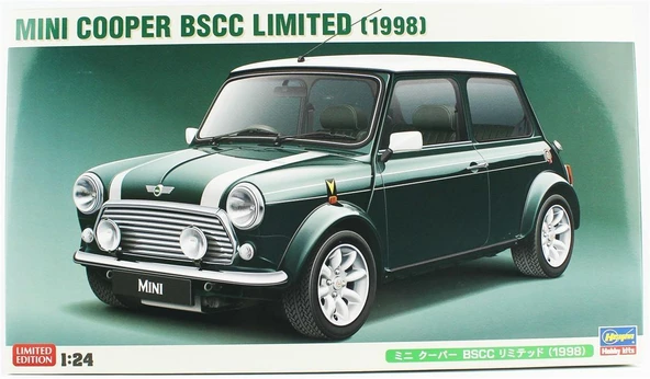 Hasegawa 20694 1/24 Ölçek, Mini Cooper BSCC Limited (1998), (Limited Edition) Otomobil Plastik Model Kiti ürün görseli 1