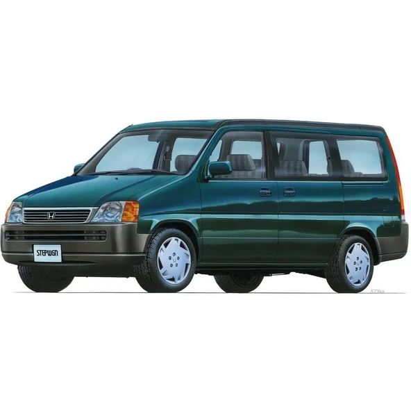Fujimi ID-58 04704 1/24 Ölçek, Honda Step Wgn G-type '96 2WD/4WD, Minibüs Plastik Model Kiti - Resim 2