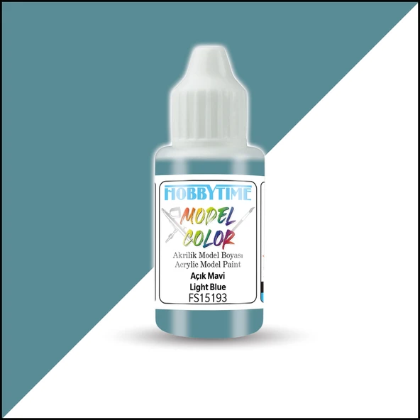Hobbytime 428 18 ml. FS15193 Açık Mavi (Light Blue), Akrilik Model Boyası ürün görseli 1