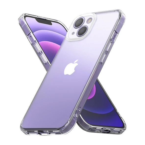 iPhone 13 Kılıf Kamera Korumalı Silikon Kapak - Şeffaf