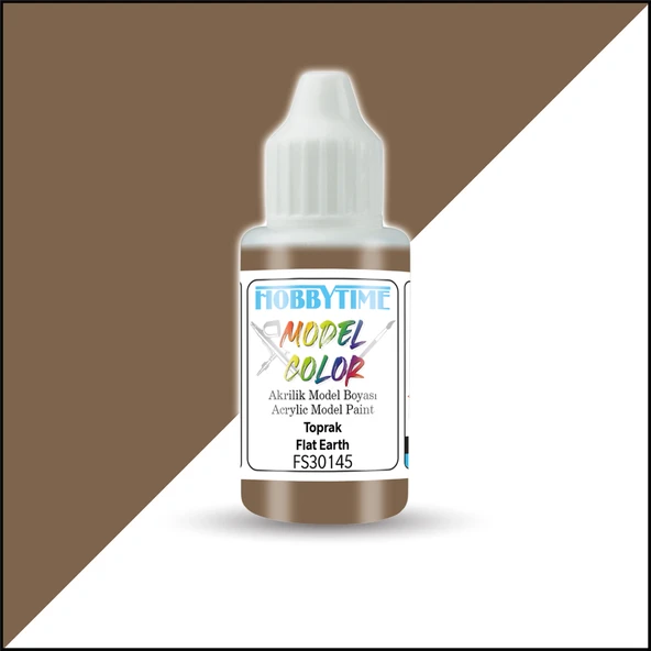 Hobbytime 375 18 ml. FS30145, Toprak (Flat Earth), Akrilik Model Boyası ürün görseli
