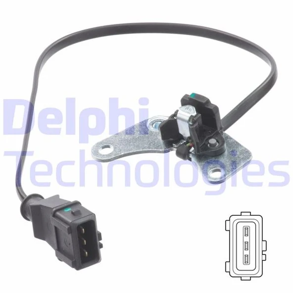 DELPHI SS11203 EKSANTRİK DEVİR SENSÖRÜ FIAT ALBEA 98>09 BRAVA 96> BRAVO 95> DOBLO 01> MAREA 00> 1.6 16V 46440840-46454057-46462120-46481306 ürün görseli