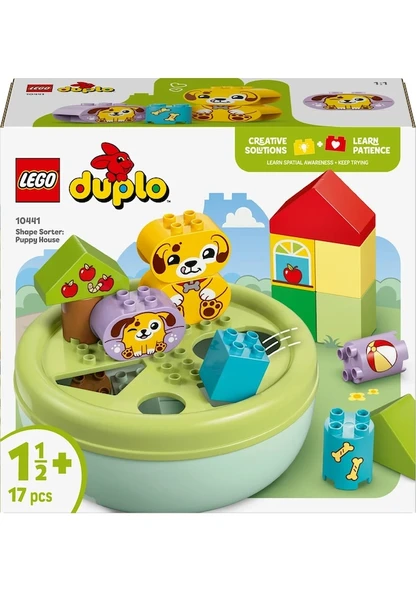 Lego Duplo İlk Şekil Ayırıcı: Köpek Evi 10441 Lisanslı Ürün ürün görseli 1