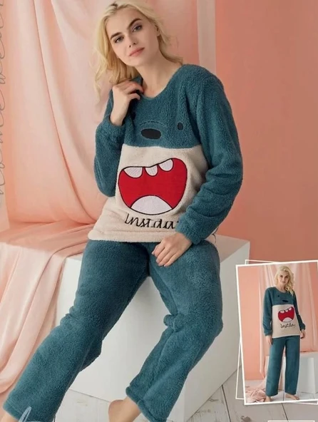 Polkan 17827 Bayan Velsof Polar Pijama Takım ürün görseli