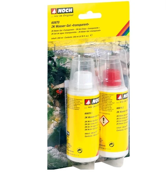 Noch 60870 200 ml. Çift Bileşenli, Şeffaf, Durgun Su Yapma Jeli ürün görseli