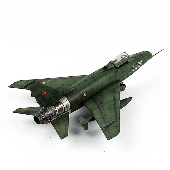 QD182, 1/72 Ölçek, F-100 D, 181. Filo Diyarbakır,  Sergilemeye Hazır Savaşl Uçağı Modeli - 4