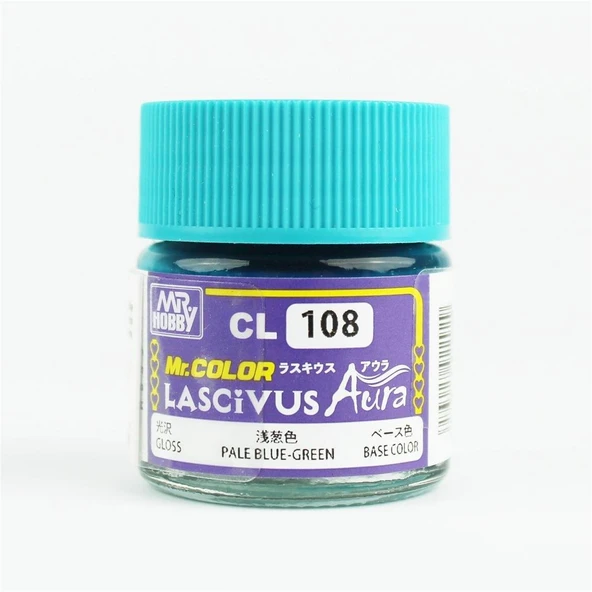 Mr.Hobby CL-108 10 ml. Pale BlueGreen, Lascivus Serisi Model Boyası ürün görseli 1
