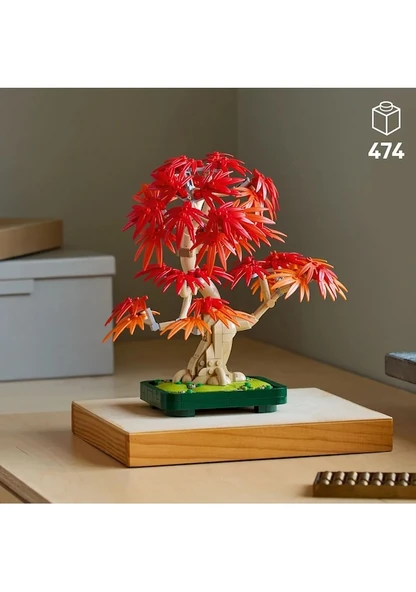 Lego Botanicals Japon Kırmızı Akçaağaç Bonsai Ağacı 10348 Lisanslı Ürün - Resim 3