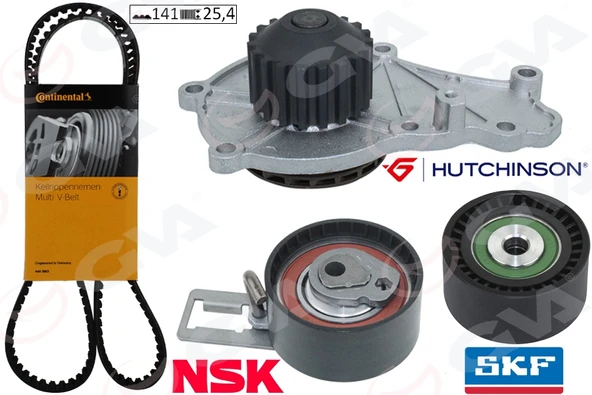 GVA 59WPK4325C DEVİRDAİMLİ EKSANTRİK GERGİ KİTİ 141 DİŞ P207-P208-P301-P308-P508-P2008-P3008-P5008 08> PARTNER-BE RLINGO-RIFTER-JUMPY-C5-C4-DS4-C3-DS3-DS5-C-ELYSEE 1.6 HDI DV6C DV6DTED- FOCUS III 1.6 ürün görseli 1