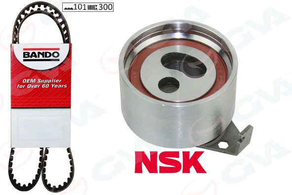 GVA 59T3942B EKSANTRİK GERGİ KİTİ FORD RANGER 2.5 D-TD-4x4 99-06 -MAZDA B SERİSİ 2.5 D-4WD 99-06 K015478XS 2M346268BA-XM346268AA-WL0112205 ürün görseli 1