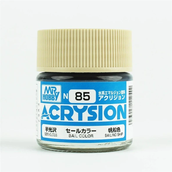 Mr.Hobby N-085 10 ml. Sail Color, Acrysion Serisi Model Boyası ürün görseli 1
