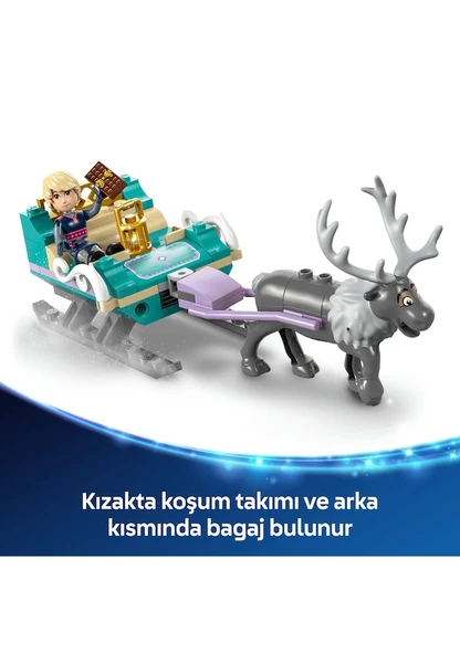 Lego Disney Princess Anna'nın Kızak Macerası 43256 Lisanslı Ürün - Resim 3