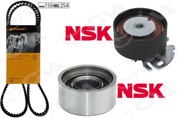 GVA 59T2140C EKSANTRİK GERGİ KİTİ 158x254 BRAVA 95-01 -DOBLO 01- -PALIO-ALBEA 96- -MAREA 97-02 1.6 K015432XS 71736715-55171442-55176303 ürün görseli 1