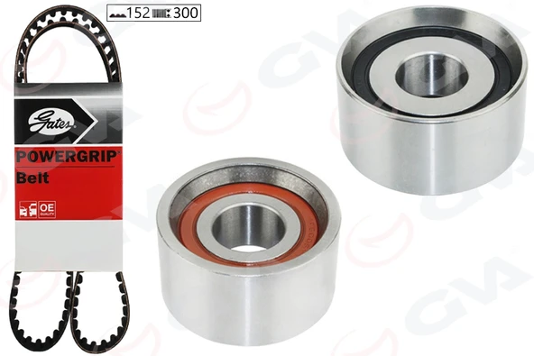 GVA 59T2715G EKSANTRİK GERGİ KİTİ 152x300 DUCATO-JUMPER-BOXER-MOVANO-MASTER I-II-TRAFIC 2.5D-2.8HDI K015334XS 7701471770-7701471771-71736720 ürün görseli 1