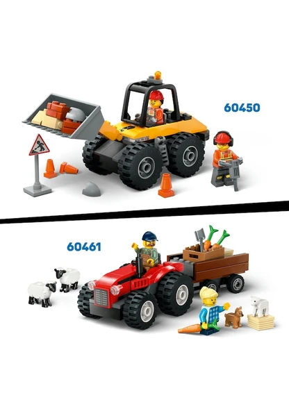 Lego City Merdivenli İtfaiye Kamyonu 60463 Lisanslı Ürün - Resim 7