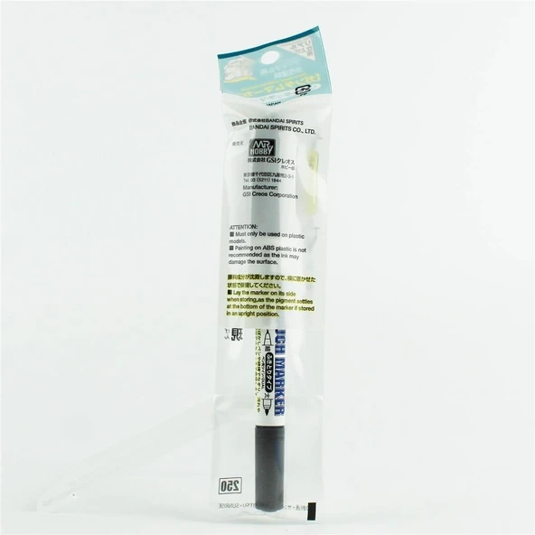 Mr.Hobby GM-402 Real Touch Gray 2, İnce ve Kalın uclu Gölgelendirme Marker Kalemi - Resim 3