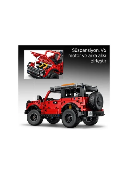 Lego Technic Ford Bronco Suv 42213 Lisanslı Ürün - Resim 2