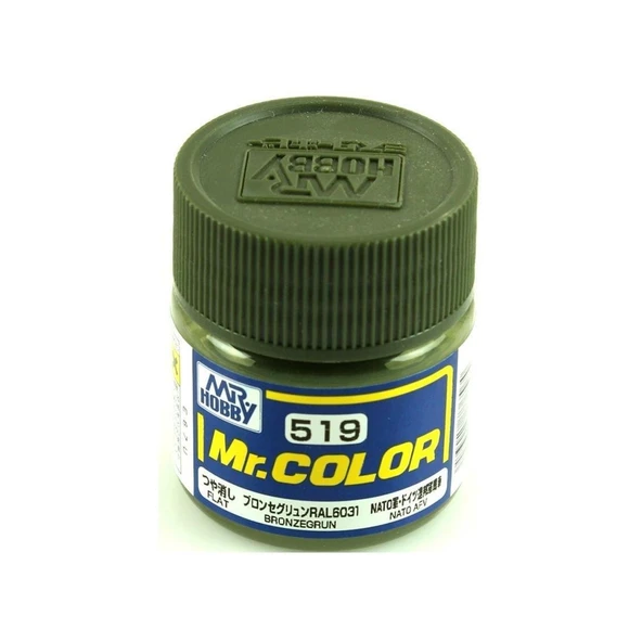 Mr.Hobby C-519 10 ml. Bronzegrün, Mr.Color Serisi Model Boyası ürün görseli