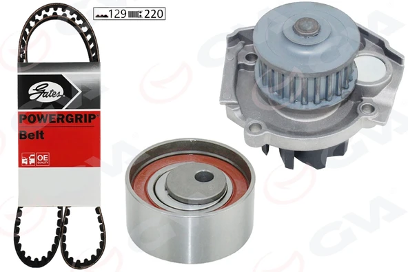 GVA 59WPK2118-2 DEVİRDAİMLİ EKSANTRİK GERGİ KİTİ 129x220 DOBLO- 1.4 05>GRANDE PUNTO 1.2-1.4-1.4 16V-1.4T-JET 05> BRAVO 1.4 TJET 07> 71754561 ürün görseli 1