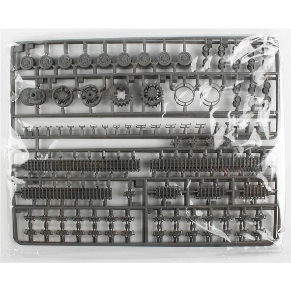 Border BT-035 1/35 Ölçek, 15cm s.FH 18/1 Hummel Sd. Kfz. 165 Geç Dönem Tankı, Plastik Model Kiti - Resim 5