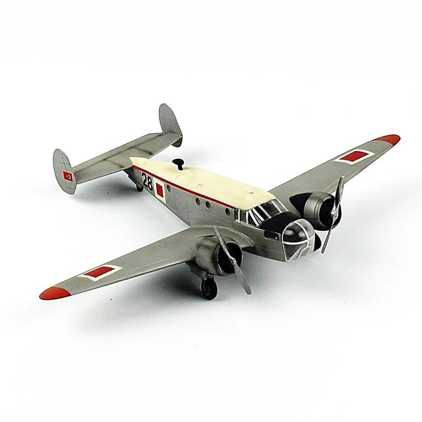 QD189 1/72 Ölçek, Beech AT-11 Kansan, Türk Hv. Kuv., Sergilemeye Hazır Savaşl Uçağı Modeli