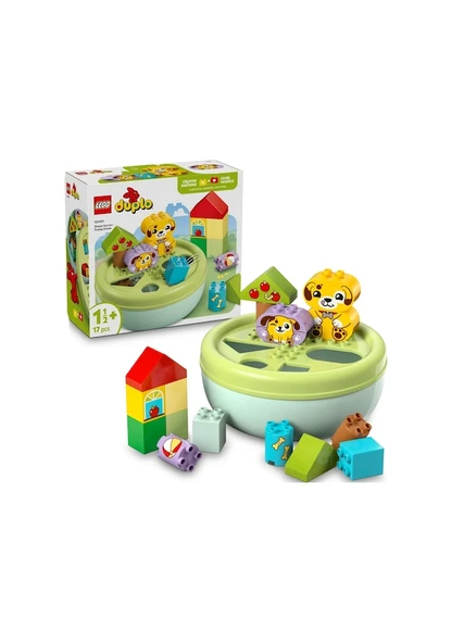 Lego Duplo İlk Şekil Ayırıcı: Köpek Evi 10441 Lisanslı Ürün - Resim 8