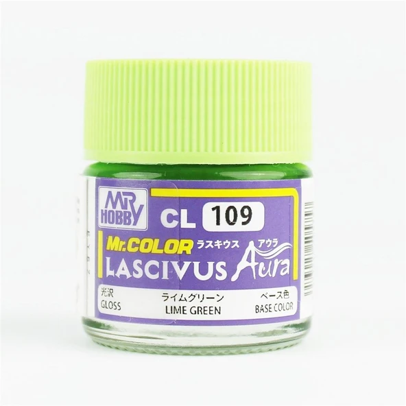 Mr.Hobby CL-109 10 ml. Lime Green, Lascivus Serisi Model Boyası ürün görseli 1