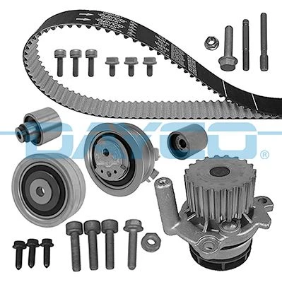 DAYCO KTBWP7880 DEVİRDAİMLİ TRİGER SETİ CRAFTER-T6-A3-JETTA-CADDY-POLO-PASSAT 1.6-2.0 TDI CAYB/C/D-CAAB/C-CKUB-CFFB 03L198119A-03L198119B-03L198119C ürün görseli 1