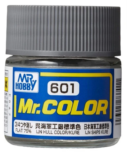 Mr.Hobby C-601 10 ml. IJN Hull Color (Kure), Mr.Color Serisi Model Boyası ürün görseli