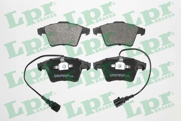 LPR 05P1285 ÖN BALATA TOUAREG 2.5RS TDI 03-10 3.0TDİ 3.6FSİ 05-10 4.2 FSİ 02-10 5.0TDİ 6.0 W12 04-10 7L6986151B ürün görseli 1