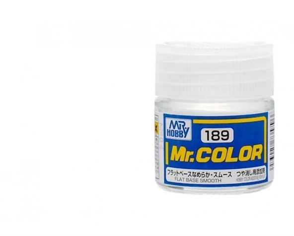 Mr.Hobby C-189 10 ml. Flat Base Smooth, Mr.Color Serisi Model Boyası ürün görseli