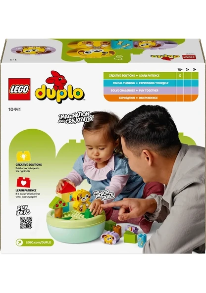 Lego Duplo İlk Şekil Ayırıcı: Köpek Evi 10441 Lisanslı Ürün - Resim 2