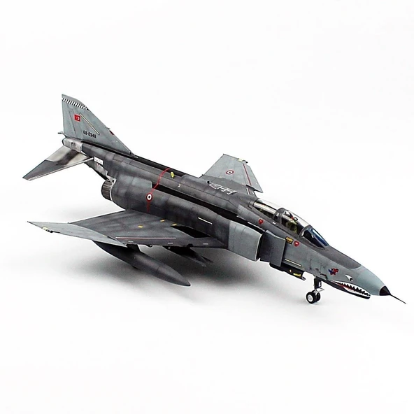 QD180 1/72 Ölçek, F-4E Phantom II, 112.Filo Şeytan, Sergilemeye Hazır Savaşl Uçağı Modeli