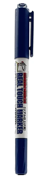 Mr.Hobby GM-403 Real Touch Blue 1, İnce ve Kalın uclu Gölgelendirme Marker Kalemi ürün görseli
