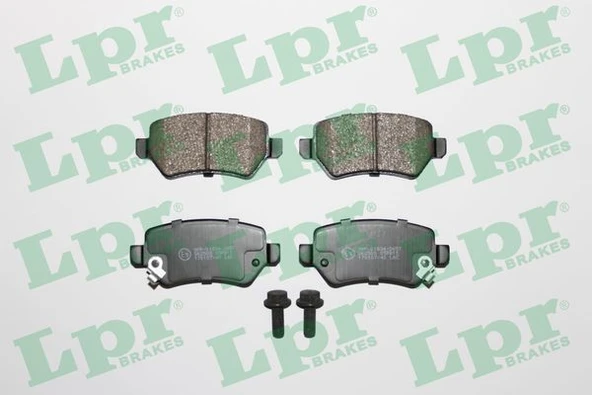 LPR 05P811 ARKA BALATA ASTRA G 98 > ASTRA H 05 > MERIVA 03 > ZAFIRA 00 > COMBO 02 > 93188727-1605967-1605086-WVA23415 ürün görseli 1